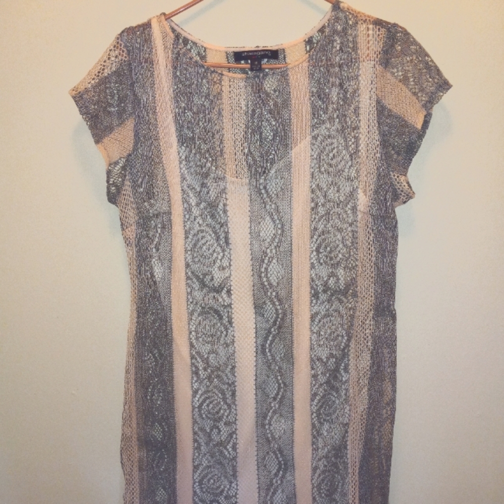 Sharagano Layerd Mini Dress
